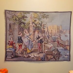 Vintage Belgian Tapestry
